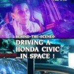 Zosia Mamet Instagram - how we took a honda civic to space! 🚗🌌 go behind the scenes with @michaellitwak before #molliandmax hits theaters 2/9! #scifi #romcom #indiemovie #filmmaking #setlife #practicalfx #behindthescenes