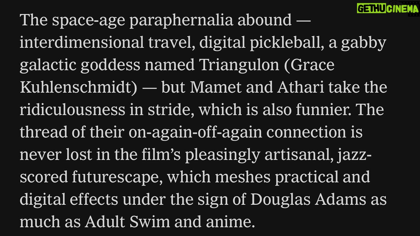 Zosia Mamet Instagram - 🤟👽🤟Thank you @nytimes ! The tastemakers have spoken!!!Go get your gosh darn tickets now at the link in bio!!! #molliandmax . . . Starring @zosiamamet @air_stotle @Gkuhlenschmidt @aparnapkin @arturocastrop @oaksmash @palomagarcialee @emdarkey @matteolane @dannybur and @mchernus Writer/Director: @michaellitwak DP: @notzachs PD: @violetoven 1st AD: @morganingari Gaffer: @jessemoritz Costumes: @hannahkittellmatsuo 1st AC: @darlenachiem Lead HMU: @splatapus HMU: @samson_smith Editor: @jnaugz Color: @crushcolors_ DIT/AE: @jontruei Sound: Nick Hepding Produced by @ckuwahara @benjamin_murphy @whiskeybearprods @tedgeoghegan @malloryaschwartz @ivylam22 @kategellercasting Casting by @kategellercasting Music by @winky_pants Design/Mix by @Baritobobb Shot at @family withLED walls virtual production by @stevewithav @sebastianclore in collaboration with @choreografx. Rear screen projection green screen at @dvrg. poster by @marianomattosart
