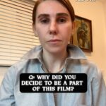Zosia Mamet Instagram - @zosiamamet is here to remind you: don’t sign contracts when you’re on bath salts 👀 #molliandmax in theaters 2/9! #scifi #romcom #indiemovie #zosiamamet #comingsoon