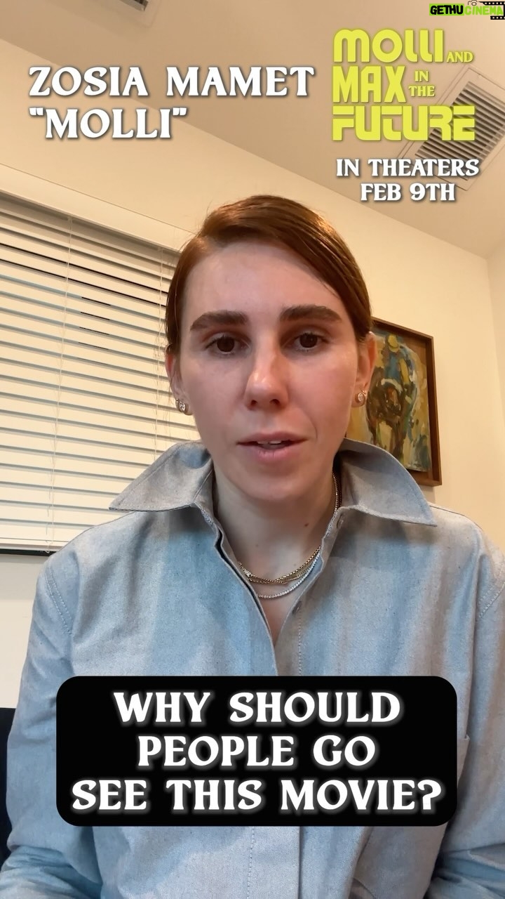 Zosia Mamet Instagram - not to be a size queen, but it’s the perfect length... 😏 #molliandmax is in theaters NOW! tix available at our link in bio ⬆️ #scifi #romcom #indiemovie #sciencefiction #romanticcomedy #independentfilm #practicalfx #zosiamamet #aristotleathari