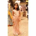 aazhiya sj Instagram - Check out these Pre drapped saree for kids from @ellfashionyoung . . . #Ellfashions #aazhiya