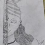 aazhiya sj Instagram - Art By Aazhiya 💗❤️ . . #pencilsketch #lovefordrawings #aazhiya