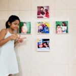 aazhiya sj Instagram - Say NO to nails to the walls 👊 Get these cute frames with your memorable pictures from @twentysquarein which comes with self adhesive tapes Gift your loved ones with these cuties #aazhiya #childartist #chennai #influencer #youtuber #rowdybaby