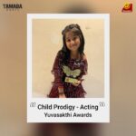 aazhiya sj Instagram - Our very own Rowdy Baby 😍, sweeping awards like a storm! Congratulations to our little dynamo, @aazhiya_sj_official , for turning every acting challenge into a triumph! You've made us proud once again! 🙌🏻❤️ #rowdybaby #aazhiya #wirallytamil