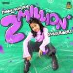 aazhiya sj Instagram – Rowdybaby channel smashes through 2 million subscribers! 🚀
.
.
.
 Massive shoutout to our amazing fans for their rock-solid support! 🥳 Let’s keep the momentum soaring and conquer even greater heights together! 🎉 #Rowdybaby2M 🌈

#tamada #media #wirally #tamil #rowdybaby