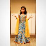 aazhiya sj Instagram - Yellow and Blue combo never fails to attract us ❤️❤️❤️ . . #Ellfashions #Aazhiya