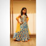 aazhiya sj Instagram - Yellow and Blue combo never fails to attract us ❤️❤️❤️ . . #Ellfashions #Aazhiya