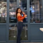 alismita goswami Instagram - Why do we have to put a caption every time 🙄 ugh Love the aesthetic vibes tho🦋 at @one_stop_burgers