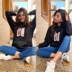 dharshini sudhakar Instagram - BTS hoodie from @auroraartifix 🔥❤️ Contact them to get yours....