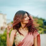 dharshini sudhakar Instagram - FT. @dharshini.offl . Shot on @canonindia_official . . . #love #saree #potrait #shoot #canon #canon80d #canon50mm14 #lightroom