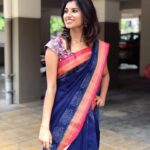 dharshini sudhakar Instagram - Wearing @sichandcollections ❤️🙈