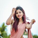 dharshini sudhakar Instagram - FT. @dharshini.offl . Shot on @canonindia_official . . . #love #saree #potrait #shoot #canon #canon80d #canon50mm14 #lightroom
