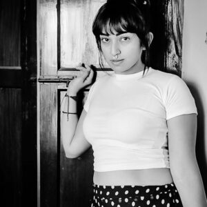 indhu Instagram - Gray is all good. But still Black and White 😍
