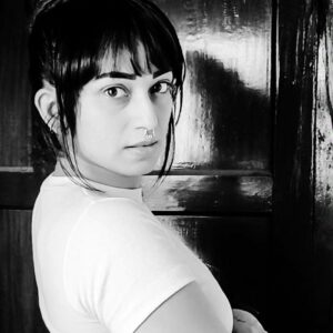 indhu Instagram - Gray is all good. But still Black and White 😍