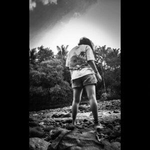 indhu Instagram - Sometimes, it's not about who you are around others...it's who you are when you are alone. ... When you are at your weakest. ...when you seem to be clutching at the last dregs of light . 

Are you afraid? Lonely? Tired? Lost? 
Or
Are you  at peace? Calm? Content? Connected? 

All you have is the here and the now and  the point is tht we can either be defeated or we can grow. 

Let's grow. Consciously. Dedicatedly and honestly. 

Live. Love. Laugh. 
😊🌼💙