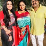 kruttika ravindra Instagram - With 2 favourite artists ♥️♥️ • • • #kruttikaravindra #actress #india #love #instagram #instagood #photooftheday #picoftheday #karnataka #kannada #kannadathi #likeforlikes #trending