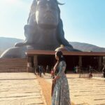 kruttika ravindra Instagram - On Namah Shivaaya 🙏🏻 • • #sadhguru #adiyogi #peace #instagood #instalike #shiv #mahadev_har #india #yoga #love #instagram #post #viral #trending