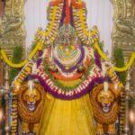 kruttika ravindra Instagram - Heaven♥️ Deepothsava 2023☺️ #vanadurga #amma #deepotsav #bantwal #devotional #blessings #blessed