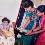 kruttika ravindra Instagram - Amma, Ammamma and Naanu ♥️ Three generations.. ಇವ್ರಿಬ್ರು ನನ್ strength 😊 • • #kruttika #actress #india #love #instagood #instagram #life #instadaily #like #mother #amma #kannada #kannadathi #beautiful #tbt #photo