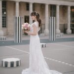 mako Instagram - ずっと行ってみたかった場所で 一生の思い出ができました… 写真も素敵に撮っていただき感謝です💐 みゆさんありがとうございました！ @miyu11x ドレスは急ピッチで探したんですけど 見た瞬間ときめいてこれに決めました🪷 🪡dress @juno_weddingdress @juno_ebisu 🪡earring @stellarhollywood