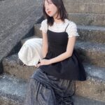 mako Instagram - 暑かったね今日は…でもやっとブルムンの SSを着れる気温になってきたから嬉しいです! adidasの靴、本当はサンバ狙ってたんだけどスペツィアルのこの色味にときめいてしまって今日届いた瞬間にすぐおろした🪡☀︎空の色とリンクした瞬間