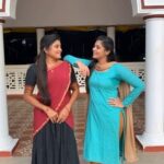 preetha reddy Instagram - Late on trend 😄 Halfsaree @therentalcostume @malinibridalmakeupartist11 #reelsinstagram #loveyourself#tradional#tredingreels #halfsaree #lovesongs #suntvserial#music #vijaytelevisionserials #vijaytv #suntvserial #iniya #preethareddy #shootgapfun #tamilcinema@suntv