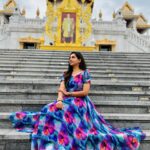 sai Dhanya Instagram - Thailand series with a pretty dress from @_gina_couture #dress #rainbow #style #woman