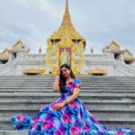 sai Dhanya Instagram - Thailand series with a pretty dress from @_gina_couture #dress #rainbow #style #woman