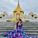 sai Dhanya Instagram - Thailand series with a pretty dress from @_gina_couture #dress #rainbow #style #woman