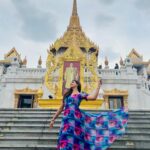 sai Dhanya Instagram - Thailand series with a pretty dress from @_gina_couture #dress #rainbow #style #woman