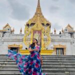 sai Dhanya Instagram - Thailand series with a pretty dress from @_gina_couture #dress #rainbow #style #woman