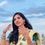 sai Dhanya Instagram - Some onam vibes #keralasaree #kerala #onam #biggboss #saree #traditional