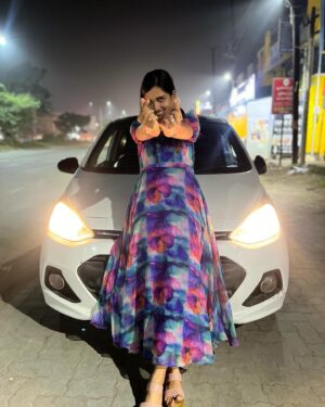 sai Dhanya Instagram - Every first is precious especially when it is your hard earned money. And these are my first my first international trip, my car , my scooter , my bike , my first job , my first iPhone and my first degree , my first banner at kamala. thankful to god for that ✨

 @sonymusic_south 

@kavin.0431 @elan.offl @itsyuvan @riseeastentertainment @svccofficial 

#TheStarInMaking #Star