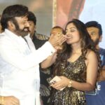 sree priya Instagram - 10years to this massive hit #legend🔥 #re-release event Ps : had a super duper conversation vth balayya babu garu yesterday for almst 3hrs @dinner .. how humble & sweetest he was 🥰 memories locked 🔒 we love you babu garu & u r unstoppable #jaybalayya ♥️ Boyapati srinu sir..this happend all bcoz u .. thnx for the first opprtunity in a huge prjct .. foreva grtful 🤗 Team legend stays in my heart foreva🫶 Outfit : @by_muladhara Hair : @kavitharao_makeupartist