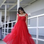 sree priya Instagram - ✨ Wearing @vasree_couture Show : @etvdheeofficial Photography : @ravi_cross_clickx