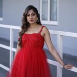 sree priya Instagram - ✨ Wearing @vasree_couture Show : @etvdheeofficial Photography : @ravi_cross_clickx