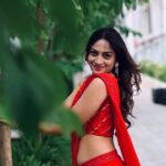 sree priya Instagram - Mind blowing mahiya ✨♥️ Show : dhee 17 celebrty special Wearing : @sr_label_by_yaminireddy MUAH : @priya_magical_makeovers Captured by : @rtmodel.photography