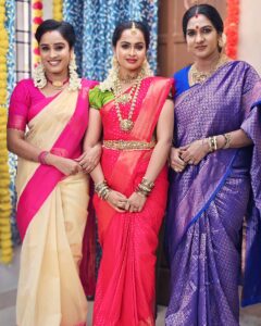 Actress vj Santhiya HD Instagram Photos and Wallpapers February 2024