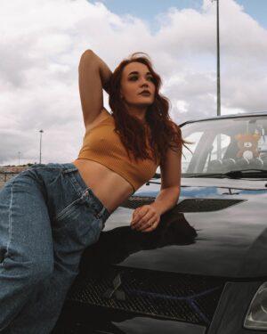Яна Сотова Instagram - Good, как говорится, night 🌒
⠀
@wow_novak_photo
⠀
#sotova #evogirl #evogirls #evo7 #evolution7 #lancerevolution #lancerevo7