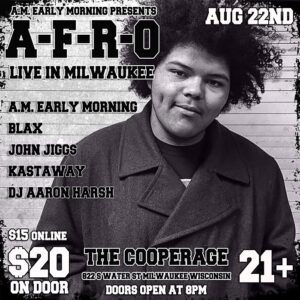 A-F-R-O Instagram - AUGUST 22nd in MILWAUKEE 🎙️

with @john_jiggs @amearlymorning @djdigit_al