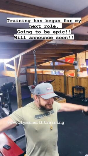 A.J. Buckley Instagram - Next role coming in hot ! Stayed tuned !!Transformation has begun #hardworkpaysoffs 

@bigworkfitness_  @genemedics @swollymammothtraining @forgedclothing @melin