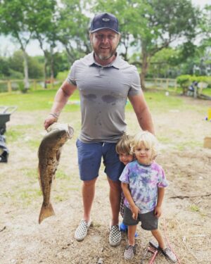 A.J. Buckley Instagram - Man I love this place. Fresh 23inch red fish in my backyard 

#GratefulAF #BuckleyBoys #gonefishing #SC #Family