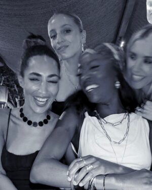 AJ Odudu Instagram - Came for the wickedest time. Me & my girls had the wickedest time. 💞