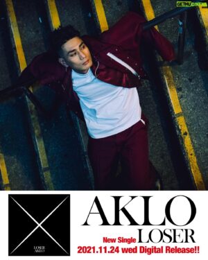 AKLO Instagram - AKLO
New Single
『LOSER』(Prod. BACHLOGIC)
2021.11.24 (水)
Digital Release!!
🔥🔥🔥🔥