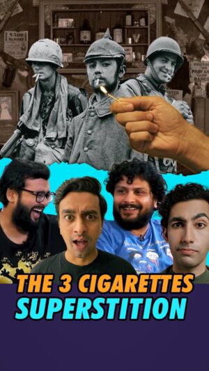 Aadar Malik Instagram - The 3 Cigarettes Superstition

Full Episode 30 is on YouTube, link in bio. 

#TheInternetSaidSo #TISS #TISSArmy #VarunThakur #NevilleShah #KautukSrivastava #AadarMalik #comedy #facts #feelitreelit #feelkaroreelkaro #cigarette #superstition