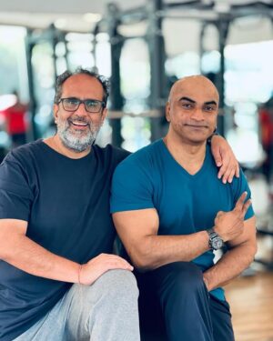 Aanand L. Rai Instagram - Physical fitness is the first requisite of happiness. Thank you @anthonyjadhavfitness ….. for all the workouts and happiness. #stayhealthy #stayhappy