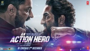 Aanand L. Rai Instagram - A Villain on a hunt and a Hero on the run! 
THE CHASE HAS OFFICIALLY BEGUN!💥

#AnActionHero trailer out TOMORROW!

@ayushmannk @iyer.anirudh  #BhushanKumar #KrishanKumar @jaideepahlawat @neeraj.yadav911 @kanupriyaaiyer @tseriesfilms @tseries.official @shivchanana @cypplofficial @neeraj_madhav @castingchhabra