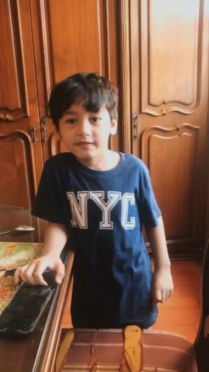 Aaron Ashab Instagram - chaotic. love you nephews. #unclearon