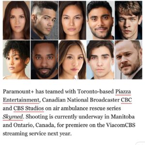 Aaron Ashmore Instagram - Super excited to be joining this exciting and fun new project. I’m getting to work with some @killjoys alum as well as some new friends on #SkyMed. Stay tuned for updates in the future!