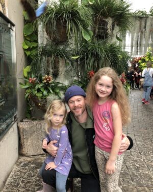 Aaron Ashmore Instagram - Butterfly Conservatory with my girls!!!